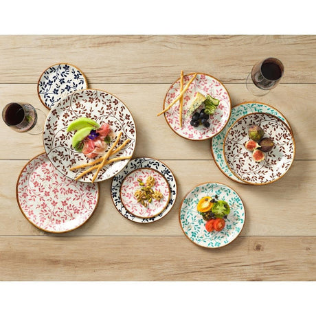 VV4614 Steelite Performance Flora Coupe Plates Aqua 252mm (Pack of 12)