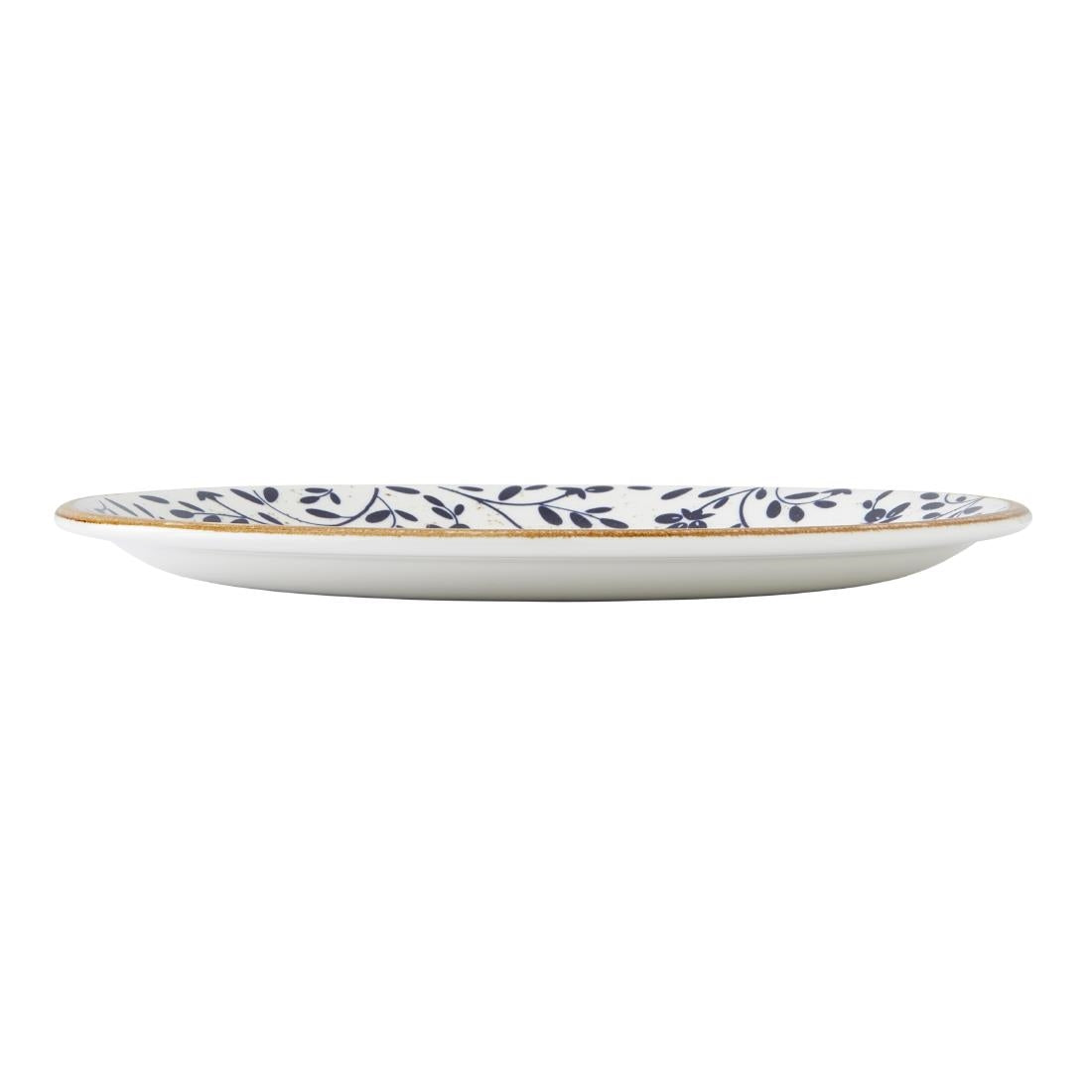 VV4602 Steelite Performance Flora Coupe Plates Blue 252mm (Pack of 12)