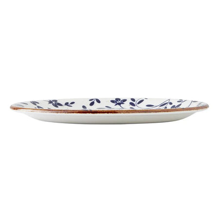VV4603 Steelite Performance Flora Coupe Plates Blue 202mm (Pack of 12)