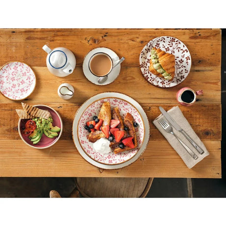 VV4624 Steelite Performance Flora Coupe Bowls Brown 215mm (Pack of 12)