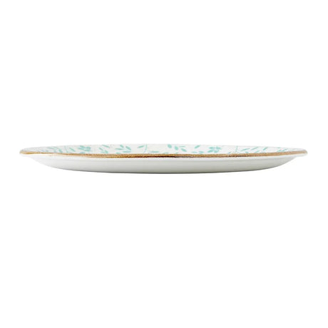 VV4613 Steelite Performance Flora Coupe Plates Aqua 280mm (Pack of 12)
