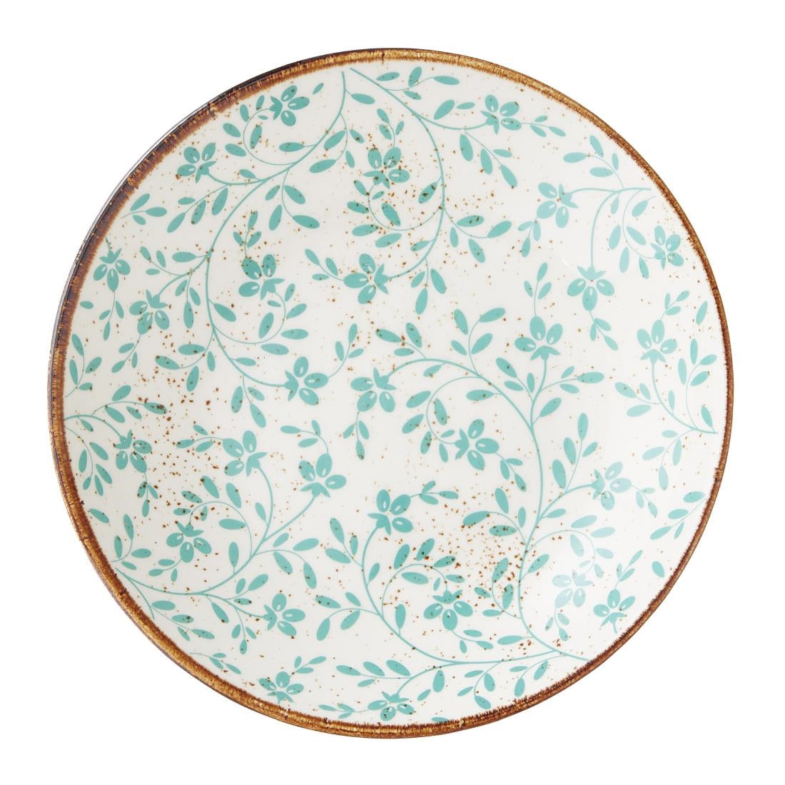 VV4617 Steelite Performance Flora Coupe Bowls Aqua 255mm (Pack of 12)