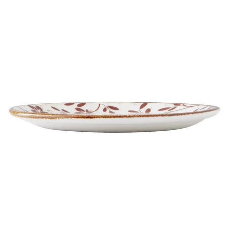 VV4622 Steelite Performance Flora Coupe Plates Brown 152mm (Pack of 12)