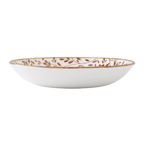VV4624 Steelite Performance Flora Coupe Bowls Brown 215mm (Pack of 12)