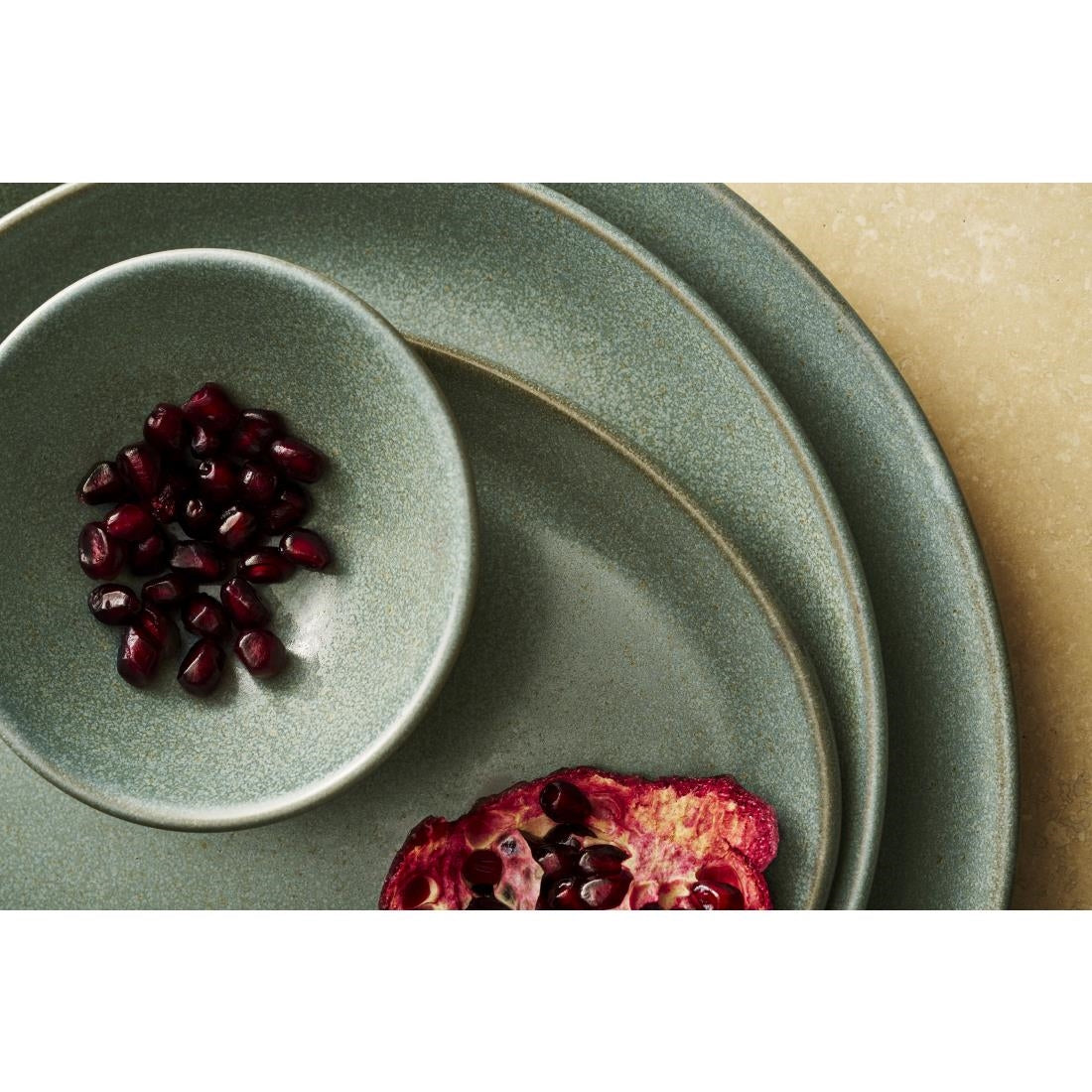 VV4638 Steelite Carnaby Coupe Plates Teal 270mm (Pack of 24)