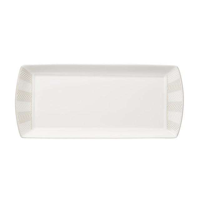 VV4887 Bakewell Taupe Classic L/S Rectangle Tray - 340x150mm (Pack 12)