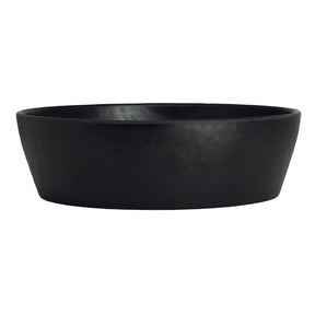 VV4969 Cali Black Round Bowl - 179x55mm 468ml (Pack 12)