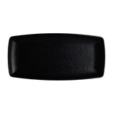 VV4975 Cali Black Rectangle Plate - 292x140mm (Pack 12)