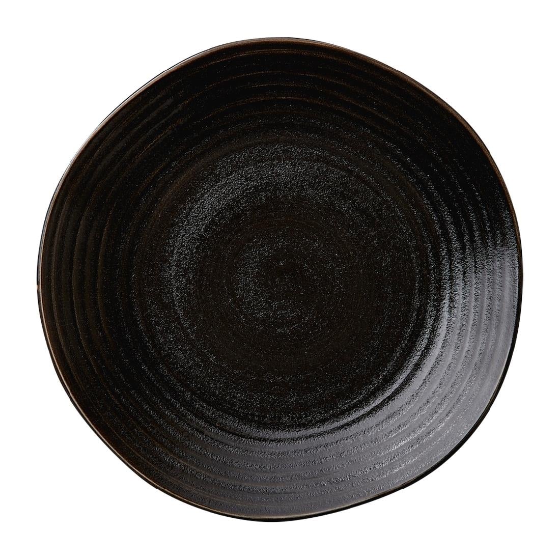 Steelite Orbita Coupe Plates Fuse Jet 285mm (12 Pack)