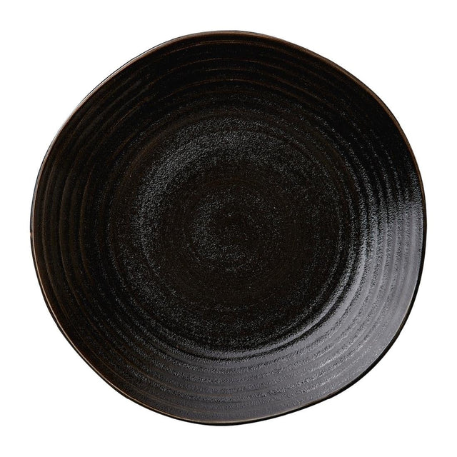 Steelite Orbita Coupe Plates Fuse Jet 285mm (12 Pack)