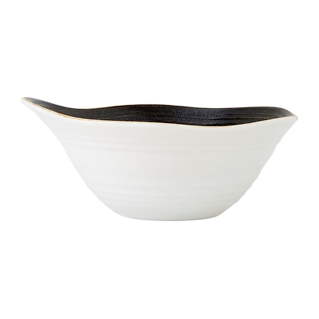 Steelite Orbita Tall Bowls Fuse Jet 180mm (12 Pack)