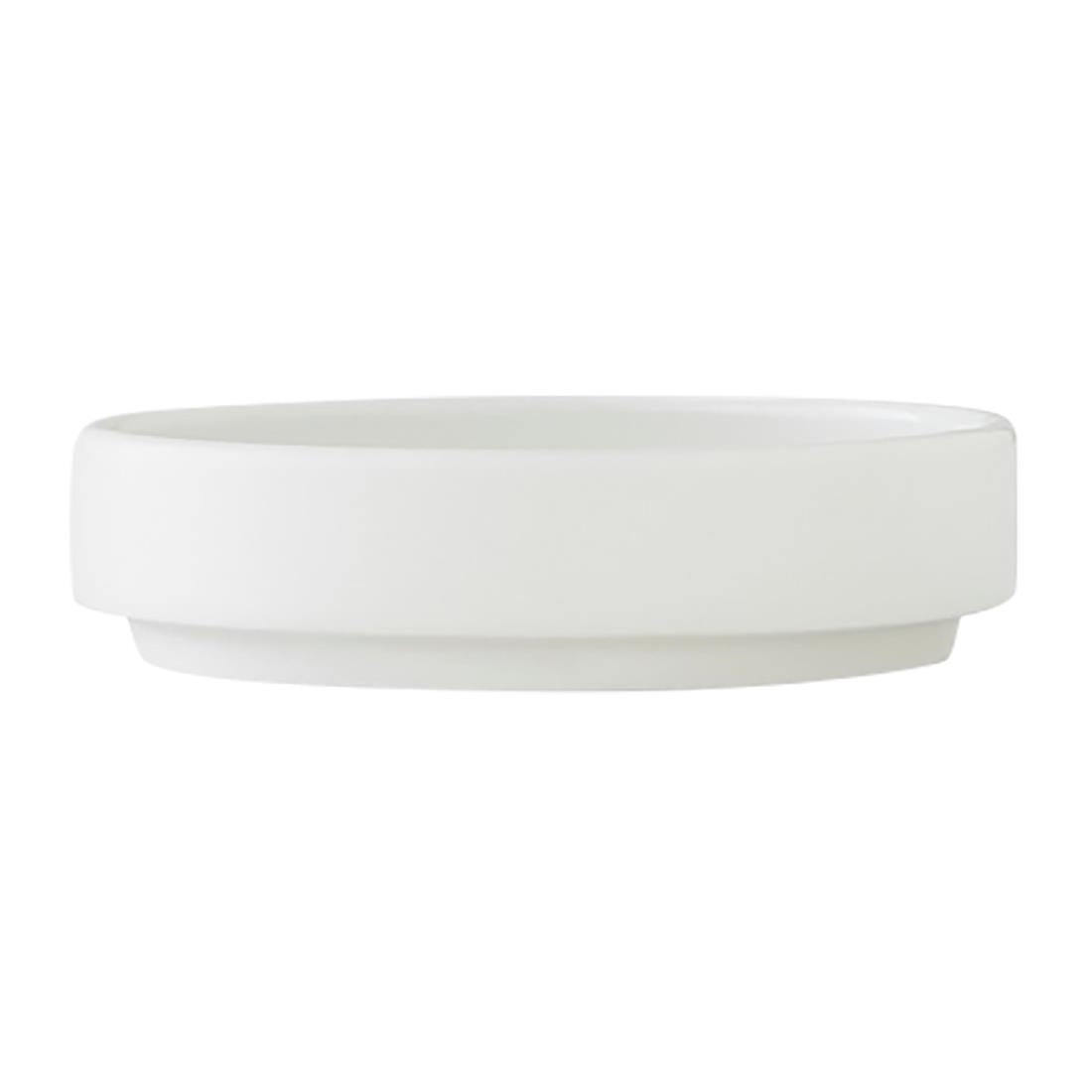 Steelite Messina Round Stacking Trays Blue 102.5mm (12 Pack)