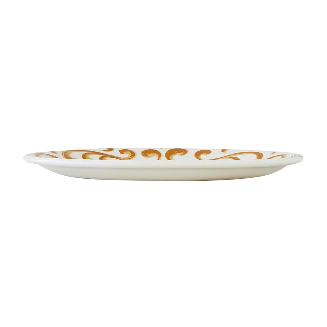 Steelite Messina Coupe Plates Amber 252.5mm (12 Pack)