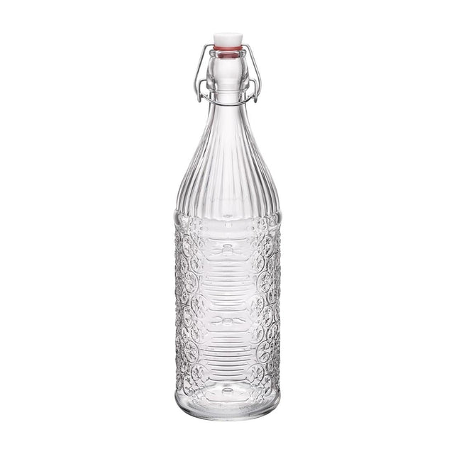 Bormioli Rocco Italian Heritage Bottles 1Ltr (6 Pack)
