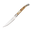 Steelite Laguiole Marble Grill Knives Dark Horn 225mm (6 Pack)