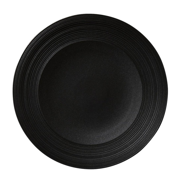 Steelite Concorde Coupe Plates Noir 280mm (12 Pack)