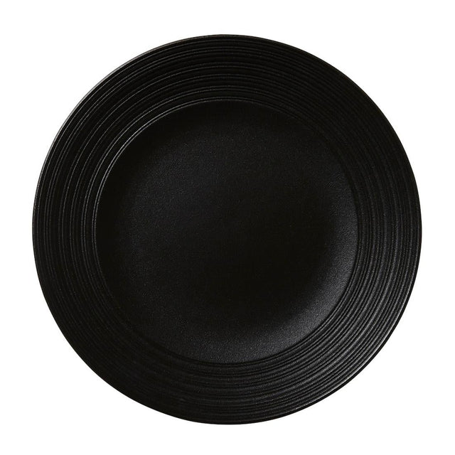 Steelite Concorde Coupe Plates Noir 255mm (12 Pack)