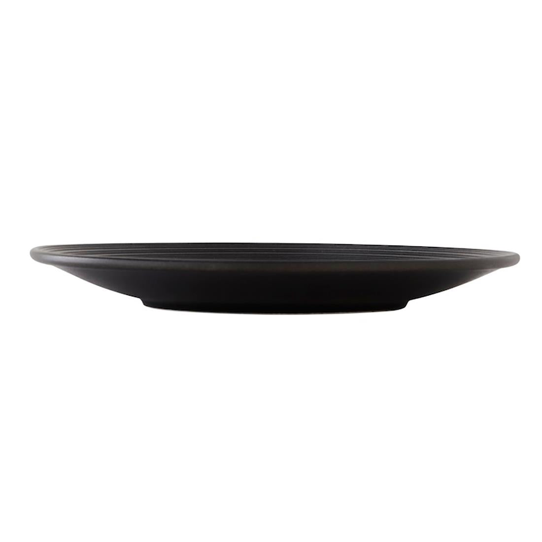 Steelite Concorde Coupe Plates Noir 202.5mm (12 Pack)