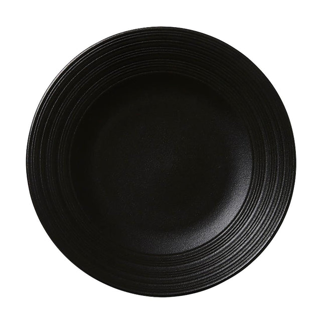 Steelite Concorde Coupe Plates Noir 202.5mm (12 Pack)