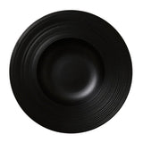 Steelite Concorde Rim Pasta Bowls Noir 285mm (12 Pack)