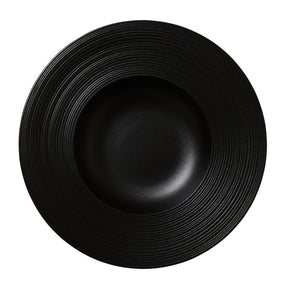 Steelite Concorde Rim Pasta Bowls Noir 285mm (12 Pack)