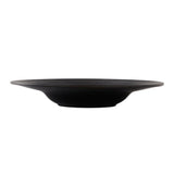 Steelite Concorde Rim Pasta Bowls Noir 285mm (12 Pack)