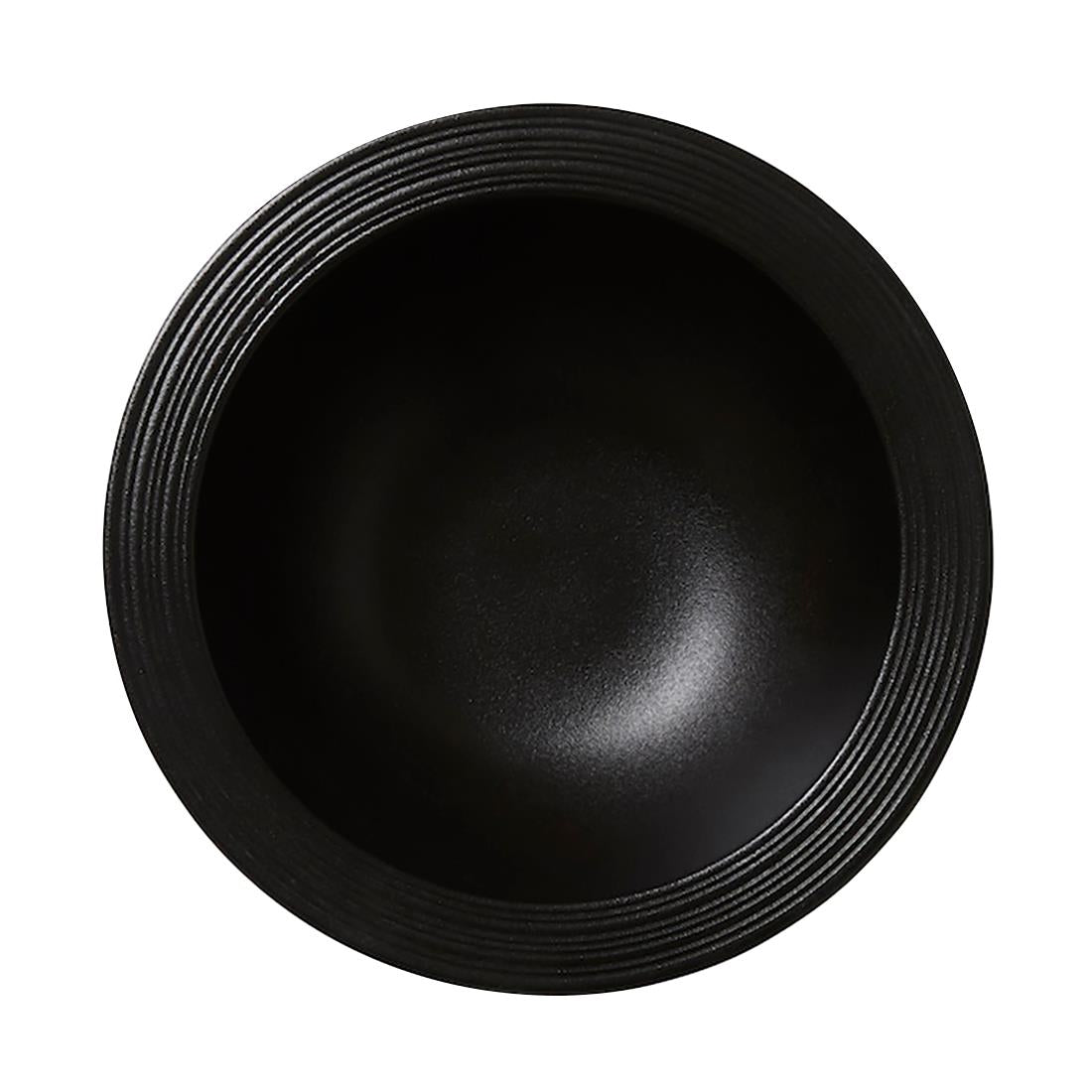 Steelite Concorde Oatmeal Bowls Noir 165mm (12 Pack)