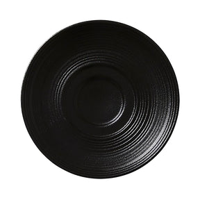 Steelite Concorde Saucers Noir 117.5mm (12 Pack)