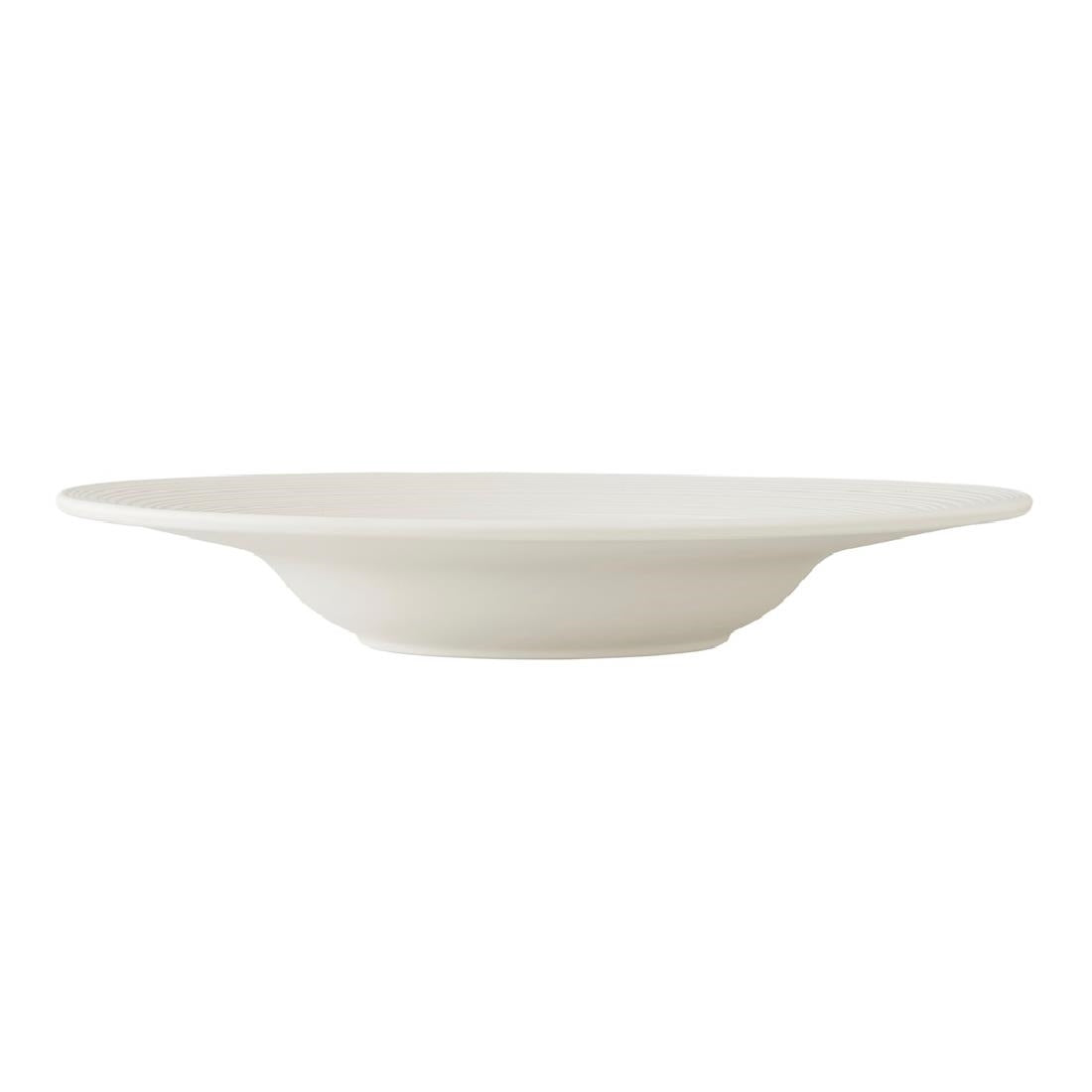 Steelite Concorde Rim Pasta Bowls Blanc 285mm (12 Pack)