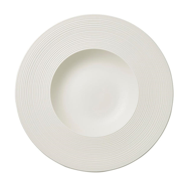 Steelite Concorde Rim Pasta Bowls Blanc 285mm (12 Pack)