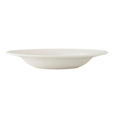 Steelite Concorde Rim Soup Plates Blanc 240mm (12 Pack)