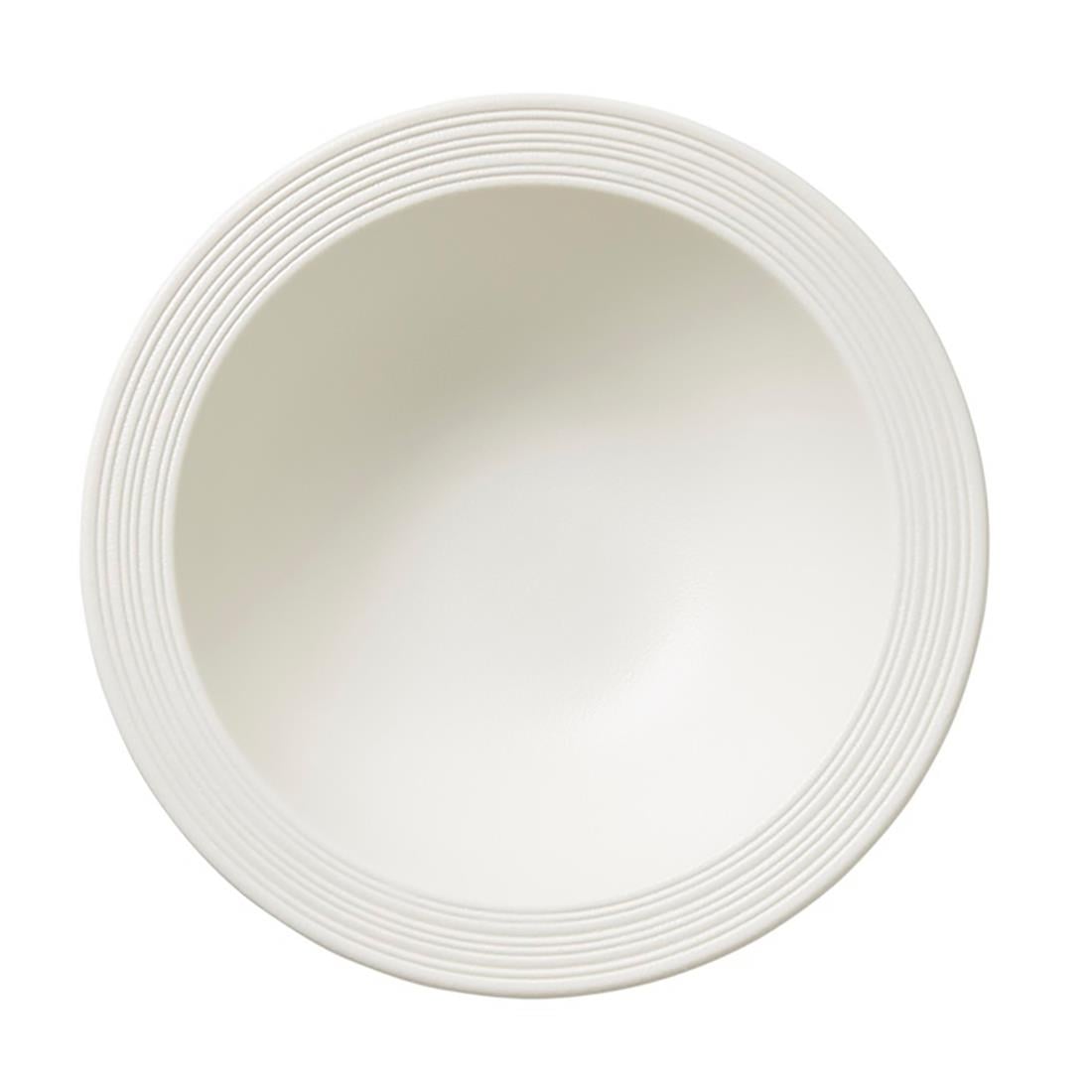 Steelite Concorde Oatmeal Bowls Blanc 165mm (12 Pack)