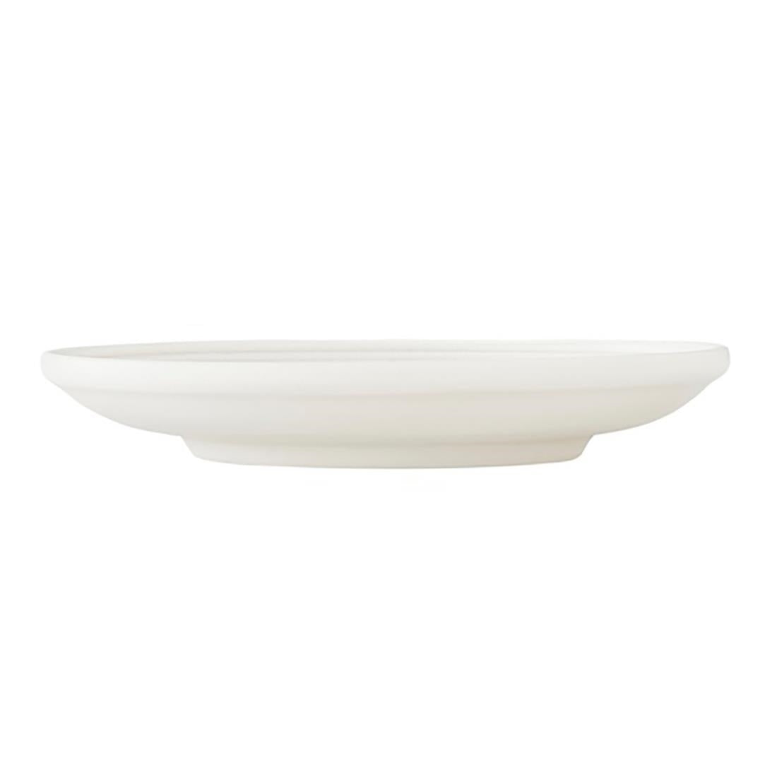 Steelite Concorde Saucers Blanc 117.5mm (12 Pack)