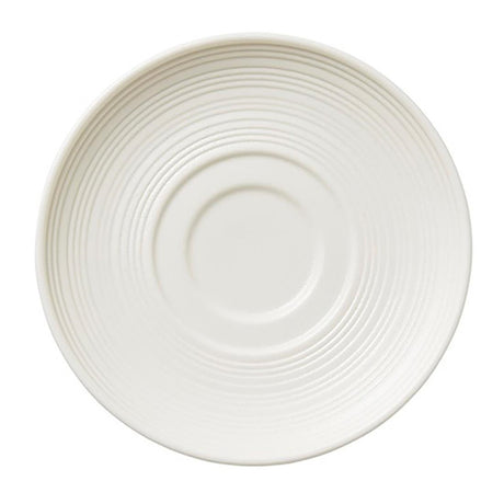 Steelite Concorde Saucers Blanc 117.5mm (12 Pack)