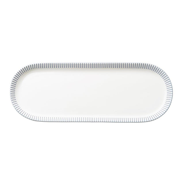 William Edwards Celestine Coupe Oblong Trays 253x93mm (12 Pack)