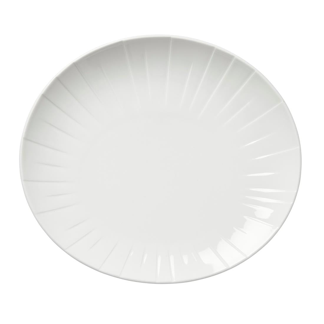 Steelite Alina Oval Coupe Plates 280mm (6 Pack)