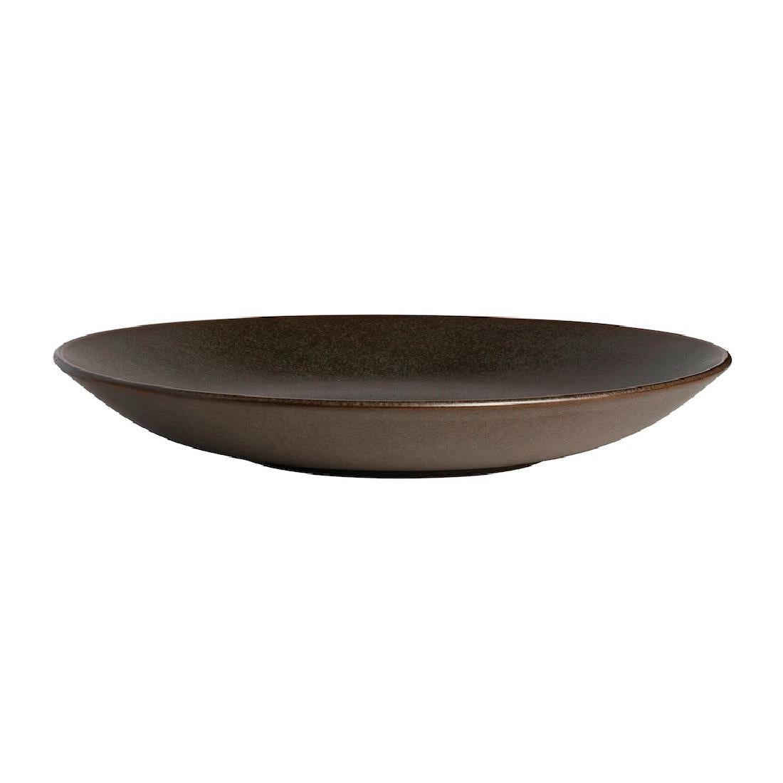 Steelite Off Grid Studio Fire Deep Coupe Plates Timber 280mm (12 Pack)