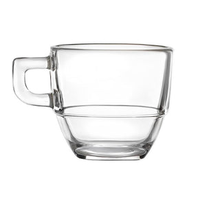 RCR Cristalleria Caffe Stackable Espresso Cups 80ml (12 Pack)