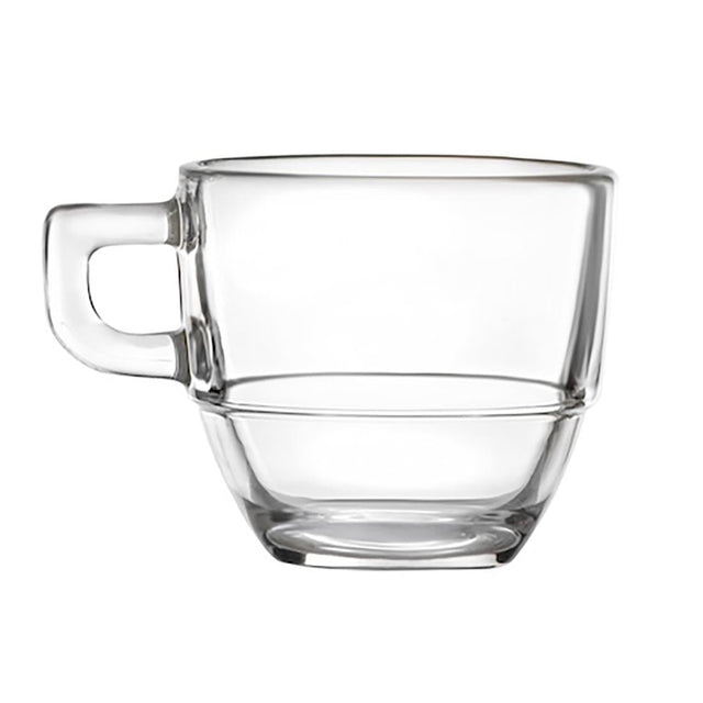 RCR Cristalleria Caffe Stackable Espresso Cups 80ml (12 Pack)