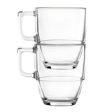 RCR Cristalleria Caffe Stackable Americano Cups 350ml (12 Pack)