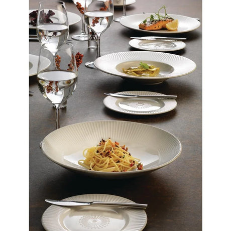 VV677 Steelite Willow Deep Rimmed Bowl 315mm (Pack of 6) - JD Catering Equipment Solutions Ltd