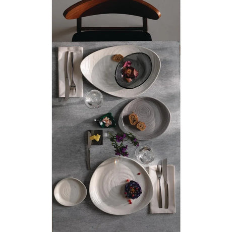 VV709 Steelite Scape Glass Oval Bowls 200mm (Pack of 12) - JD Catering Equipment Solutions Ltd
