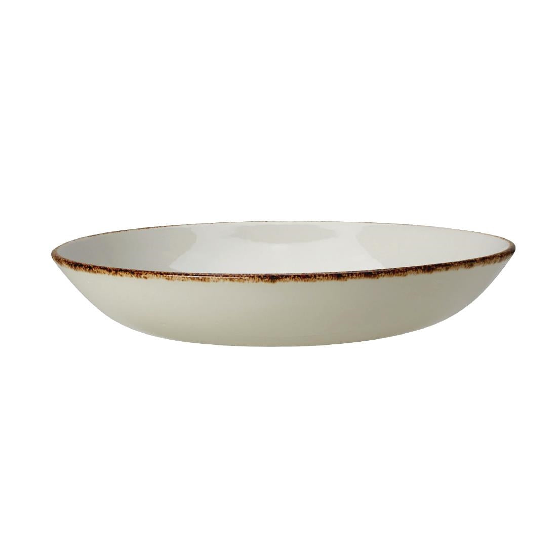 Steelite Brown Dapple Coupe Bowls 130mm (Pack of 24)