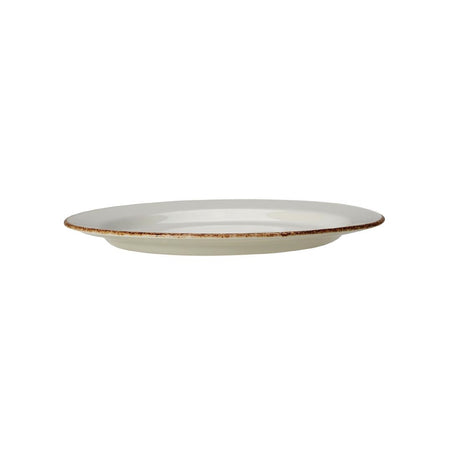 VV763 Steelite Brown Dapple Slimline Plates 230mm (Pack of 24)