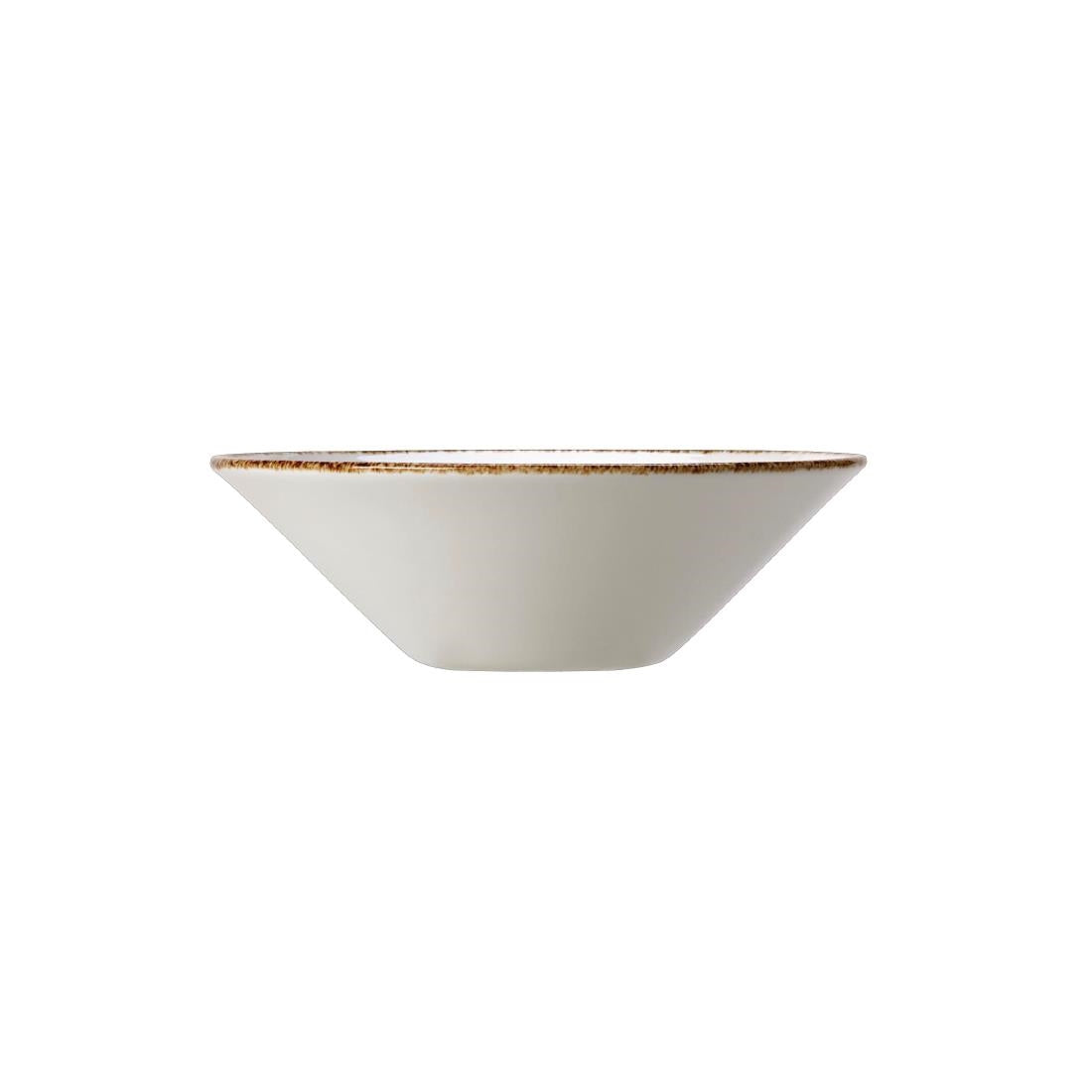 VV790 Steelite Brown Dapple Essence Bowl 202.5mm (Pack of 24)