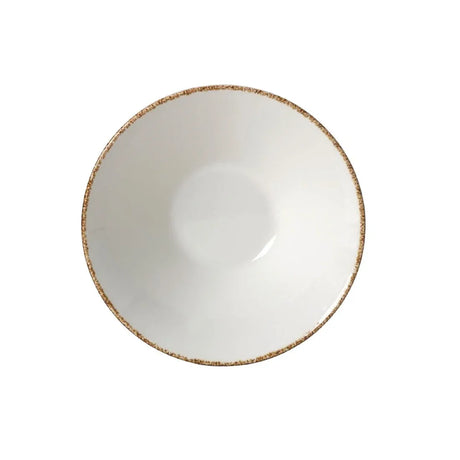 VV790 Steelite Brown Dapple Essence Bowl 202.5mm (Pack of 24) - JD Catering Equipment Solutions Ltd