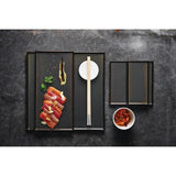 VV842 Rene Ozorio Wabi Sabi Square Trays Slate 285mm (Pack of 6)