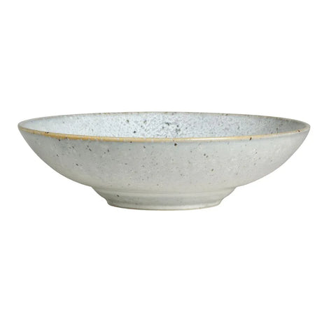 VV858 Rene Ozorio Wabi Sabi Rimmed Coupe Rimmed Bowls Lichen 200mm (Pack of 6) - JD Catering Equipment Solutions Ltd