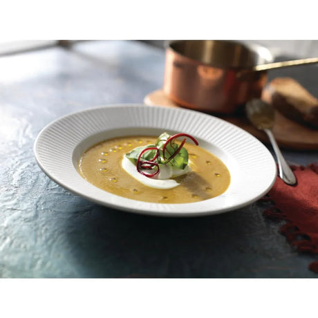 VV986 Steelite Willow Mid-Rimmed Bowls 240mm (Pack of 24) - JD Catering Equipment Solutions Ltd