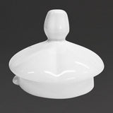 Lids For 568ml Churchill Buckingham White Teapots (6 Pack)